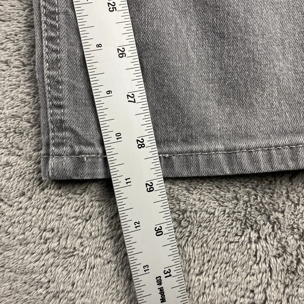 Levis 541 Athletic Taper Jeans Mens 42x29 Gray High Rise‎
